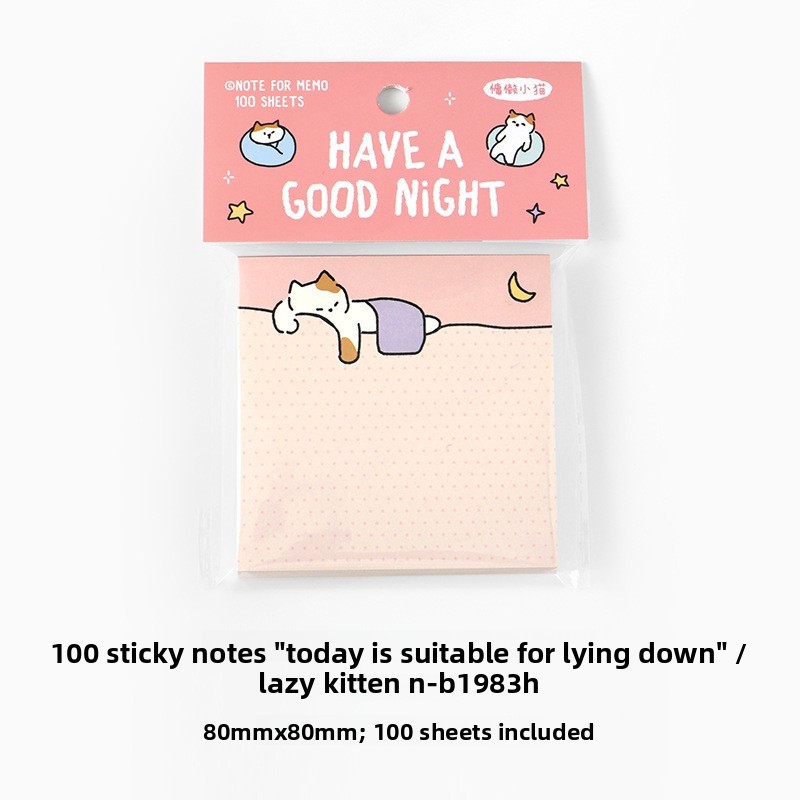 B Lazy Kitten-blanco