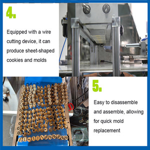 Easy Clean Automatic Cookies Making Filling <b>Machine</b> Equipment Cookies Production Line - Product Image 5