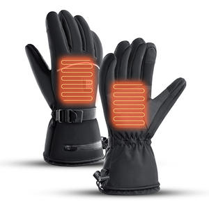 Kış sporları için kayak ve artrit için erkekler ve kadınlar için kış sıcak eldiven için USB şarj edilebilir su geçirmez ısıtmalı eldiven - Product Image 1
