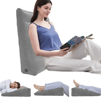 Oreiller de flocage gonflable coussin dossier portable gonflable triangle de saut oreiller