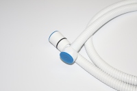 Accessoires de douche à domicile manuels en acier inoxydable Flexible en plastique de haute qualité