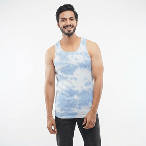 Meilleur prix pour débardeur de fitness personnalisé pour homme, de haute qualité, respirant, tissage tricoté dans le style hip-hop - Product Image 1