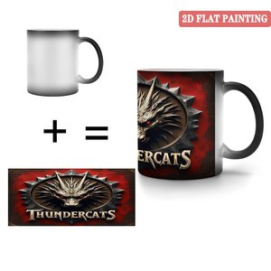 Thundercats <b>Ceramic</b> Mug 11oz Heat Sensitive Color Changing <b>Cup</b> - Product Image 4