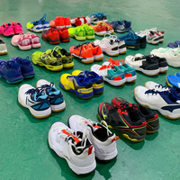 Chaussures de badminton d'occasion de marque pour femmes à bout en acier, en gros, pour l'été, baskets usagées, lots mixtes, bonne qualité, prix abordable