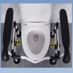 Poignée de bain de sécurité Saath InnovaGoods | Main courante de sécurité salle de bain support de toilette barre d'appui | Barre d'appui en acier inoxydable | - Product Image 4