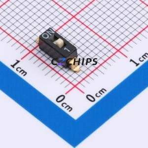 DSIC-T-01-R DIP Switch SMD Switch ( Number of Switch Sections: 1 )( Lead Spacing: 2.54mm )( Color: Black ) - Product Image 1