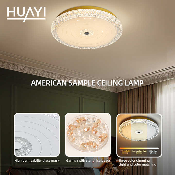 リモコン付きモダンなLEDクリスタルシーリングライト 【公式通販】