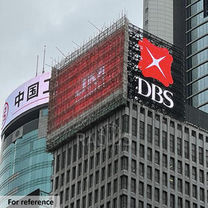 Prix extérieur Flexible maille souple mur vidéo Led panneaux publicité collant Flim Transparent LED affichage Flexible - Product Image 3