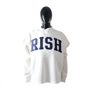 Sudadera con Capucha RISH ASH GREY para Hombre, 100% Algodón, Estilo Vintage, con Cierre, Forro Polar, Ropa de Marca Privada - Product Image 5