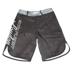 Shorts de combate mma profissional, 4 vias de esticar, equipamento de jogo de combate