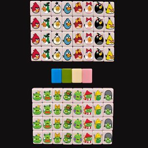 Juego de Mahjong Portátil de Bloques de Eliminación a Juego, Juguete Educativo Interactivo Familiar para Viajes, para Adultos y Niños, Juego de Fiesta - Product Image 2