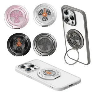 ขาตั้งโทรศัพท์มือถือแบบหมุนได้ 360 องศา NEW Star Wheel ปรับระดับได้ ใช้ได้กับทุกรุ่น พร้อมที่หนีบนิ้ว - Product Image 5