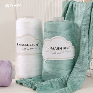 <span class=keywords><strong>Fil</strong></span> de Soie Pure à 100 % (300g) pour Écharpe au Crochet Faite Main DIY, Doux et Soyeux, <span class=keywords><strong>Fil</strong></span> de Dentelle Fin Teint N°6, Prix de Gros - Product Image 1