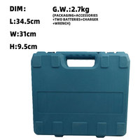 Perceuse à percussion sans fil 20V de qualité industrielle, outil électrique à batterie lithium-ion