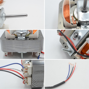 <span class=keywords><strong>Moteur</strong></span> de <span class=keywords><strong>hotte</strong></span> <span class=keywords><strong>aspirante</strong></span> à pôles ombragés AC haute puissance 75W 220V 50Hz Fil d'aluminium pour la ventilation de la cuisine - Product Image 5