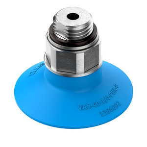 Ventouse à vide VAS-40-1/4-PUR-B, coussinet souple de 40 mm, aspiration pneumatique puissante pour élévateurs à vide - Product Image 1