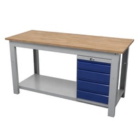 20218 TC atelier Garage laboratoire en acier inoxydable outil Table de rangement établi étagères en métal travail tréteau banc pour le travail