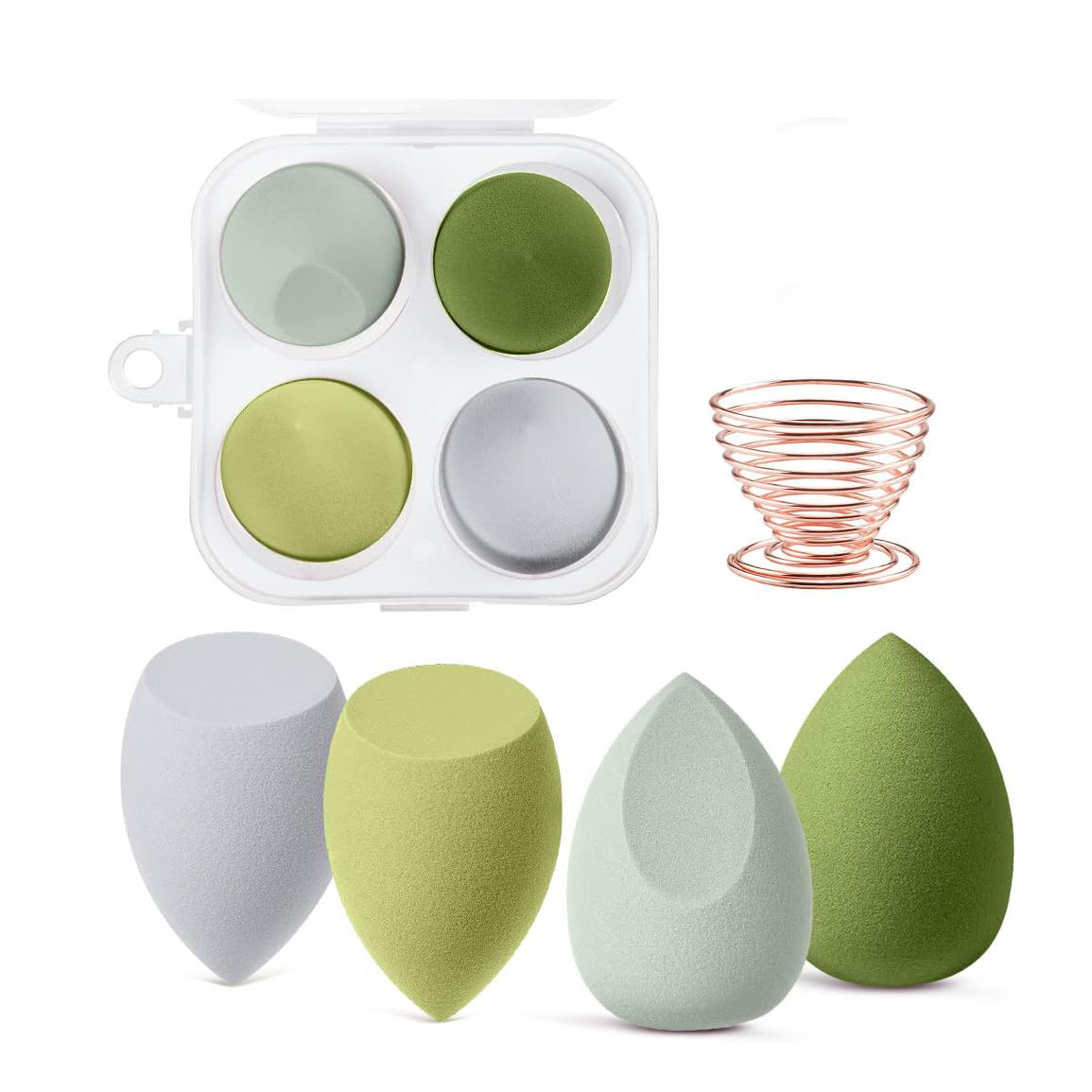 4pcs/transparent box