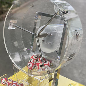 自動宝くじ抽選機/ビンゴセット75ボール宝くじ機抽選機/ピンポンボールラッキーナンバー宝くじ機 - Product Image 4