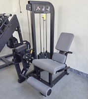Machine d'extension des jambes assise ZY professionnelle à charge sélective pour l'entraînement des quadriceps en salle de sport et club