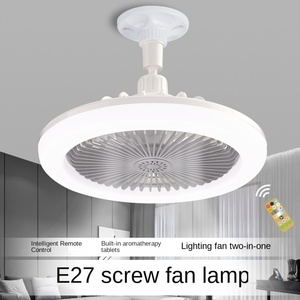 ไฟเพดานมีพัดลมและรีโมท220V พัดลมเพดานมีไฟโคมระย้า - Product Image 4