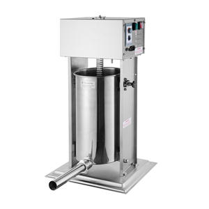 HELAXEN Ticari Sosis Dolum Makinesi-Elektrikli Otomatik Kaldırma Manuel Paslanmaz Çelik 1 Yıl Garantili Frankfurter Sosis Yapımı İçin - Product Image 1