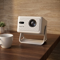 Vente flash - Projecteur intelligent HY320max - Résolution native 1080P - 400 ANSI - Android 14 - WiFi double bande - BT5.4 - Projecteur LED pour cinéma maison