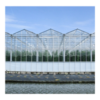 Serre agricole HUIFA de grande taille, 1000 m², pour la culture de poivrons, légumes et fleurs
