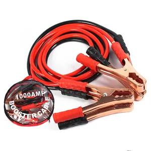 Auto Ferramenta De Emergência Atacado Heavy Duty 1000AMP 2.2M Bateria de Carro Jump Leads Booster Cabos Jumper Cabo Para Carro Van Caminhão