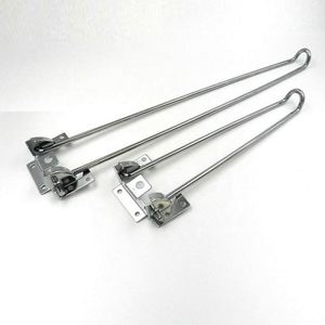 Wholesale <b>Foldable</b> Iron Hairpin Leg <b>Table</b> Furniture 15cm Length Heavy Duty Hospital Use Silver Finish - Product Image 2