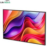 Écran publicitaire numérique LCD intégré mural intérieur ODM OEM 55 pouces super fin 20 mm Android Windows OS Full HD