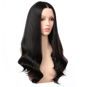 Venta de Fábrica: Pelucas de Cabello Humano Virgen Chino con Frente de Encaje, Base Transparente, Largas, Tamaños de Gorra Pequeños y Grandes, 150% de Densidad - Product Image 5