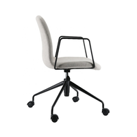 Chaise élévatrice moderne pour le personnel de bureau Patron Siège en maille pivotant à hauteur réglable de haute qualité Vente directe d'usine Matériau en métal PP