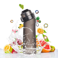Fabrieksgroothandel 650ml fruit smaak plastic beker starterset drinkfles water met 5 smaakpods