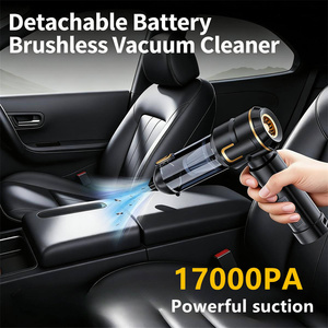 <span class=keywords><strong>Aspirateur</strong></span> de voiture sans fil portable 17000Pa <span class=keywords><strong>avec</strong></span> logo personnalisé, batterie 6000mAh, lumière SOS <span class=keywords><strong>et</strong></span> fonction Power Bank – Vente en gros - Product Image 4