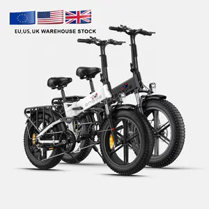 Version ue entrepôt livraison gratuite vélo électrique pliable 13Ah 25 km/h 20 pouces vélo de ville électrique fatbike ENGWE ENGINE X 250w