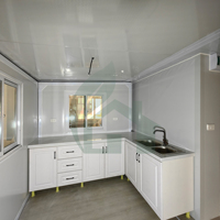 Maisons conteneurs préfabriquées démontables de 20 pieds et 40 pieds, maisons modulaires, maisons conteneurs habitables, maisons mobiles, villas extensibles, appartements en Chine