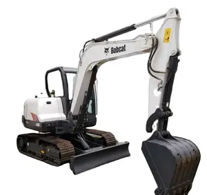 Usato/di seconda mano 5 ton Bobcat E58 buon prezzo dell'escavatore mini escavatore efficiente ed efficiente dal carburante