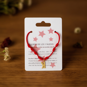 Angelina Seven Knot Bracelet Red <b>String</b> Letter K Charm Stainless Steel Handmade Protection Jewelry Unisex Gift - Product Image 2