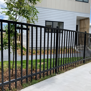 No-Dig Metal Garden Fence Panels Easy Install Decorative Flower Bed <strong>Border</strong> Edging <strong>Fencing</strong> for Backyard and Yard - Product Image 1