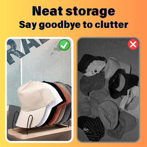 Giá đỡ mũ, giá trưng bày mũ, kệ đựng mũ, giá để mũ, hộp đựng mũ dành cho mũ bóng chày - Product Image 2