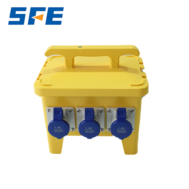 SFE IP65 Waterproof Portable Combined Industrial Socket Electrical Power Distribution Box