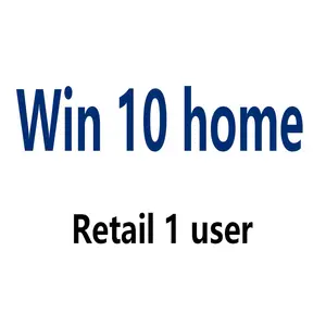 Wholesale Win 10 Home Retail Key Code 100% Online Activation Win 10 Home Digital License Win 10 Home Software Send Fast