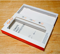 Emballage personnalisé écologique réutilisable de luxe pour téléphone portable et ordinateur, emballage en carton noir, boîte vide pour téléphone portable, insert en papier