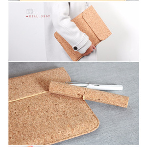 Producto de comercio electrónico transfronterizo de gran venta: Funda/protector de corcho para tabletas, adecuada para portátiles Macbook y para su protección. - Product Image 2