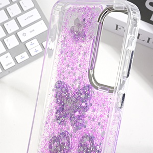 Custodia per telefono LIANGYAN all'ingrosso dalla fabbrica con accessori a farfalla in resina elettrificata e cornice per lenti galvanizzata - FUNDAS PROTECTOR Carcasa - Product Image 4