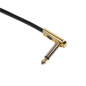 6ft Black Flat Patch <strong>Cable</strong> for Effect Pedal 6 Pack; PVC Jacket Wire for <strong>Speaker</strong> Microphone Computer Use - Product Image 4