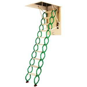 DDP livraison gratuite grenier échelle pliante avec <span class=keywords><strong>trappe</strong></span> porte personnalisé Loft échelle télescopique en aluminium échelle <span class=keywords><strong>coulissante</strong></span> - Product Image 3