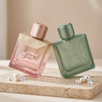 Flacon de parfum en verre givré moderne et unique, personnalisable, 80 ml, vente en gros Anding