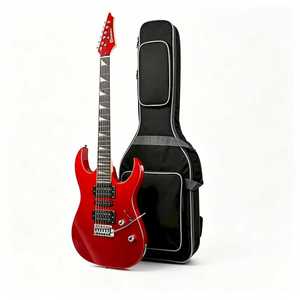 Guitarra Eléctrica OEM al por Mayor, en Oferta, Económica, con Cuerpo <span class=keywords><strong>de</strong></span> Tilo, Mástil <span class=keywords><strong>de</strong></span> Arce, Diapasón <span class=keywords><strong>de</strong></span> Palisandro, Varios Colores, para Estudiantes y Principiantes - Product Image 1